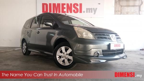 sell Nissan Grand Livina 2011 1.6 CC for RM 28800.00 -- dimensi.my
