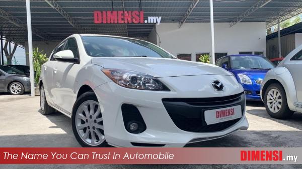sell Mazda 3 2012 1.6 CC for RM 41800.00 -- dimensi.my