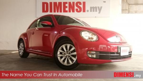 sell Volkswagen Beetle 2014 1.2 CC for RM 69800.00 -- dimensi.my