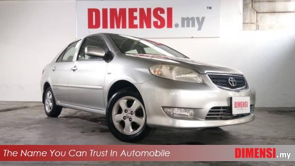sell Toyota Vios 2003 1.5 CC for RM 17800.00 -- dimensi.my