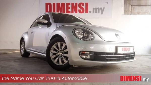 sell Volkswagen Beetle 2012 1.2 CC for RM 63900.00 -- dimensi.my