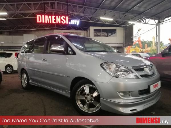 sell Toyota Innova 2007 2000 CC for RM 33800.00 -- dimensi.my