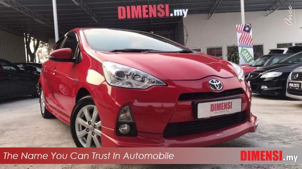 sell Toyota Prius c 2013 1.5 CC for RM 37800.00 -- dimensi.my
