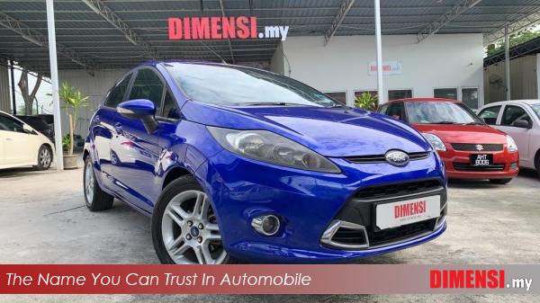 sell Ford Fiesta 2011 1.6 CC for RM 23800.00 -- dimensi.my