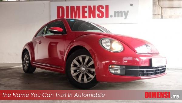 sell Volkswagen Beetle 2013 1.2 CC for RM 66900.00 -- dimensi.my