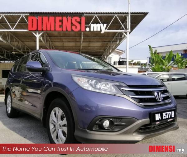 sell Honda CR-V 2014 2.0 CC for RM 82900.00 -- dimensi.my