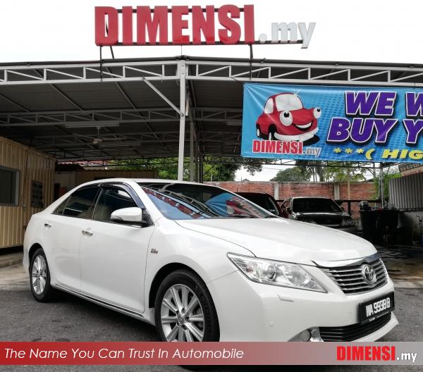 sell Toyota Camry 2014 2.5 CC for RM 86900.00 -- dimensi.my