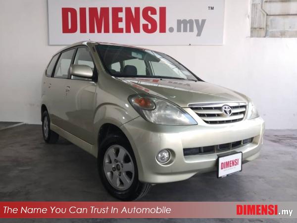 sell Toyota Avanza 2005 1.3 CC for RM 16800.00 -- dimensi.my