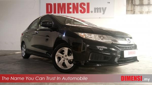 sell Honda City 2016 1.5 CC for RM 59800.00 -- dimensi.my