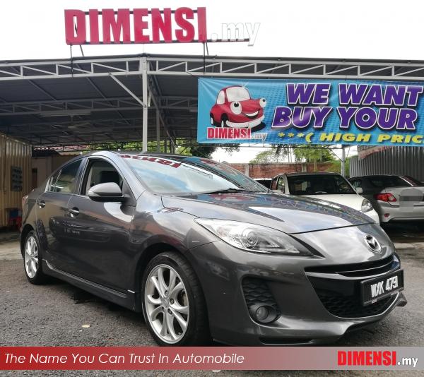 sell Mazda 3 2012 2.0 CC for RM 47900.00 -- dimensi.my