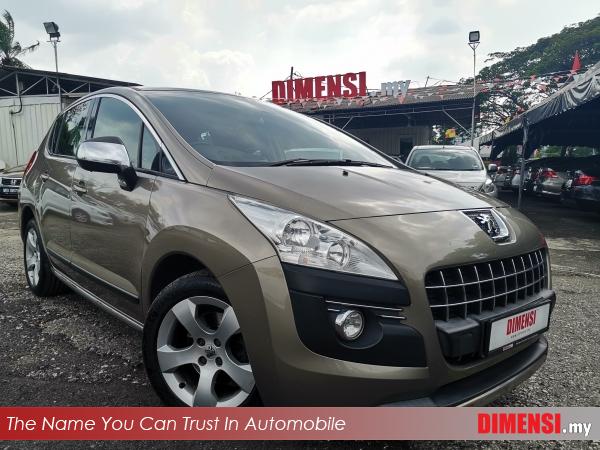 sell Peugeot 3008 2012 1.6 CC for RM 30800.00 -- dimensi.my