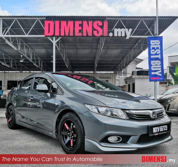 sell Honda Civic 2013 1.8 CC for RM 58900.00 -- dimensi.my