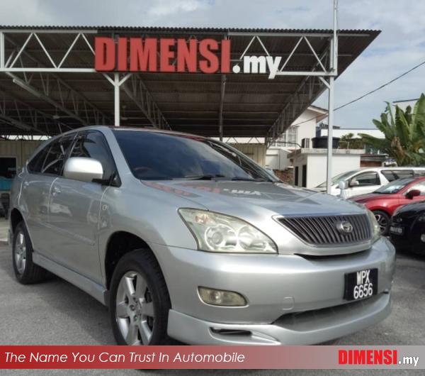 sell Toyota Harrier 2004 2.4 CC for RM 49900.00 -- dimensi.my