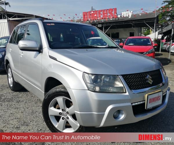 sell Suzuki Grand Vitara 2010 2.0 CC for RM 27800.00 -- dimensi.my