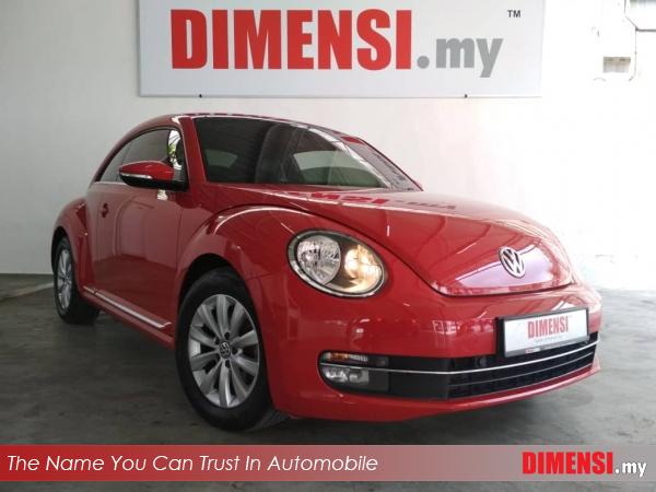 sell Volkswagen Beetle 2013 1.2 CC for RM 61800.00 -- dimensi.my