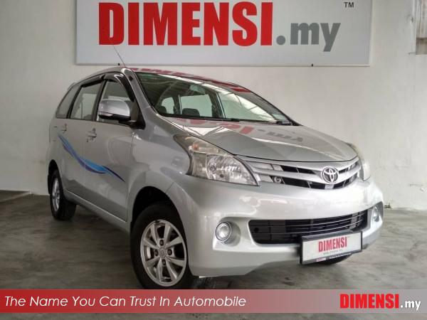 sell Toyota Avanza 2012 1.5 CC for RM 36800.00 -- dimensi.my