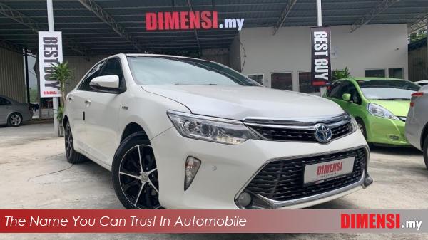 sell Toyota Camry 2015 2.5 CC for RM 99800.00 -- dimensi.my