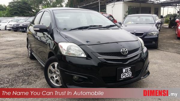 sell Toyota Vios 2009 1.5 CC for RM 39800.00 -- dimensi.my