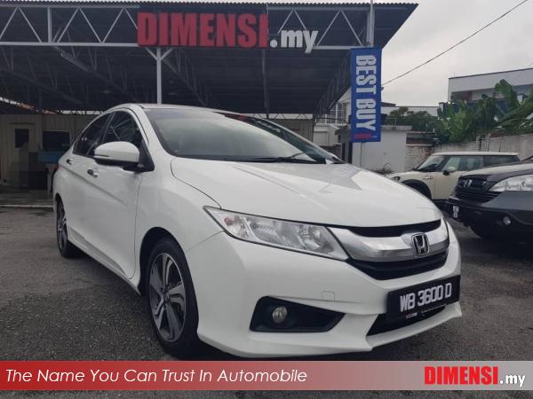sell Honda City 2015 1.5 CC for RM 56900.00 -- dimensi.my