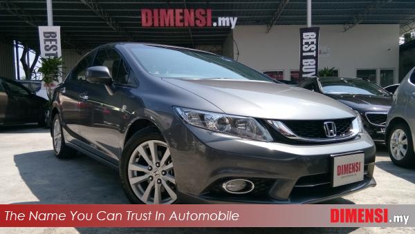 sell Honda Civic 2015 1.8 CC for RM 63800.00 -- dimensi.my