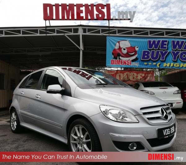 sell Mercedes Benz B180 2011 1.7 CC for RM 43900.00 -- dimensi.my