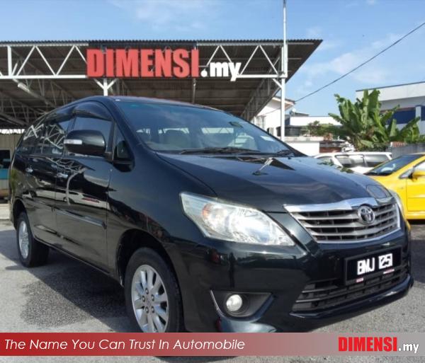 sell Toyota Innova 2013 2.0 CC for RM 57900.00 -- dimensi.my