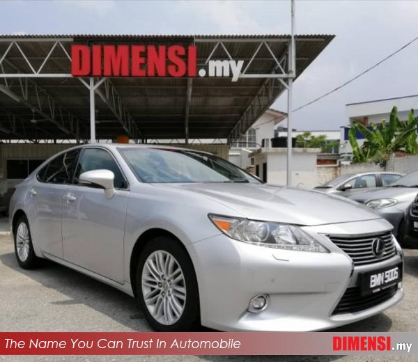 sell Lexus ES250 2014 2.5 CC for RM 129900.00 -- dimensi.my