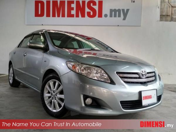 sell Toyota Altis 2010 1.8 CC for RM 38800.00 -- dimensi.my