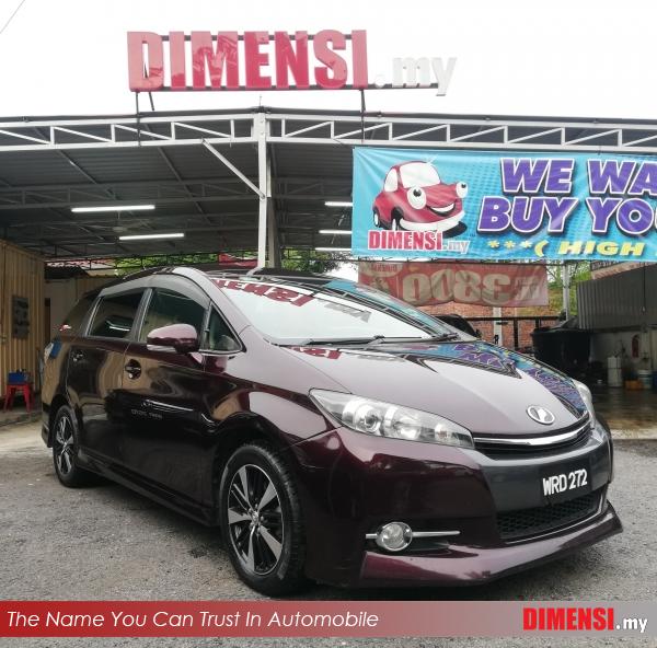 sell Toyota Wish 2012 1.8 CC for RM 82900.00 -- dimensi.my