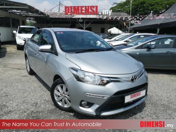 sell Toyota Vios 2016 1.5 CC for RM 59800.00 -- dimensi.my
