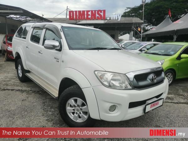 sell Toyota Hilux 2011 2.5 CC for RM 47800.00 -- dimensi.my