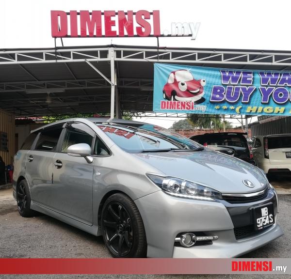 sell Toyota Wish 2011 1.8 CC for RM 71900.00 -- dimensi.my