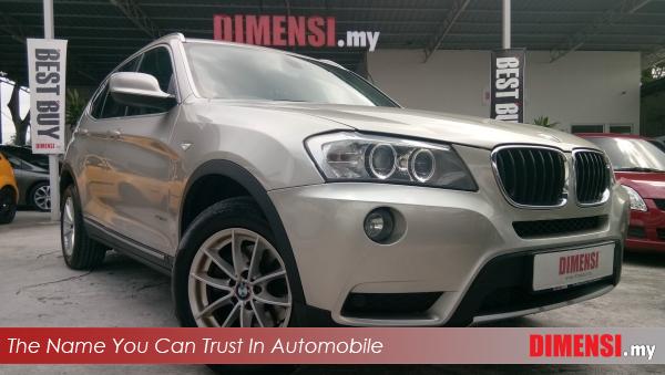 sell BMW X3 2012 2.0 CC for RM 85900.00 -- dimensi.my