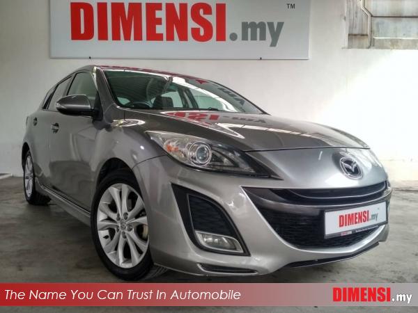 sell Mazda 3 2011 2.0 CC for RM 41890.00 -- dimensi.my