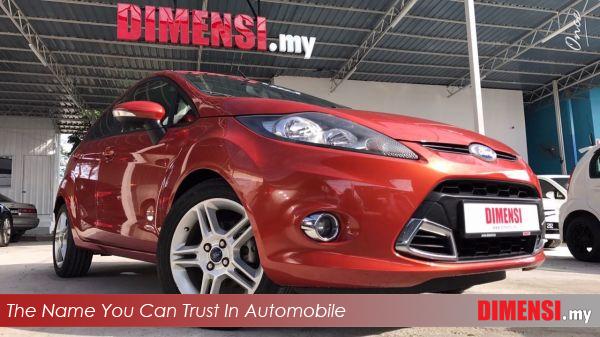 sell Ford Fiesta 2012 1.6 CC for RM 37900.00 -- dimensi.my