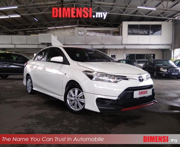 sell Toyota Vios 2014 1.5 CC for RM 46800.00 -- dimensi.my