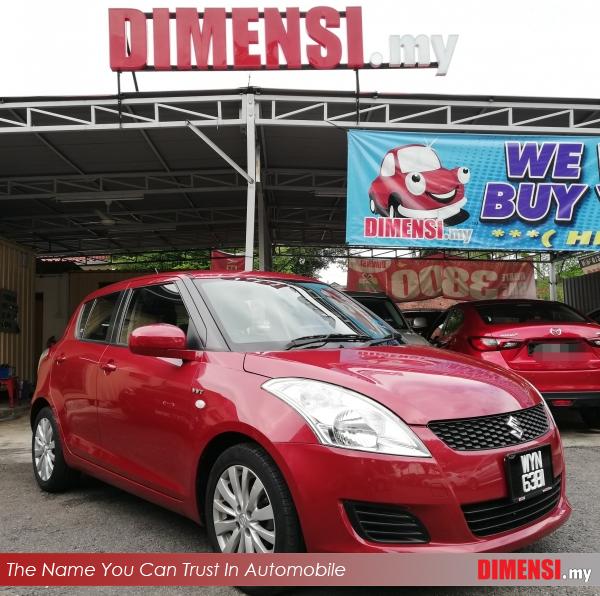 sell Suzuki Swift 2013 1.4 CC for RM 33900.00 -- dimensi.my