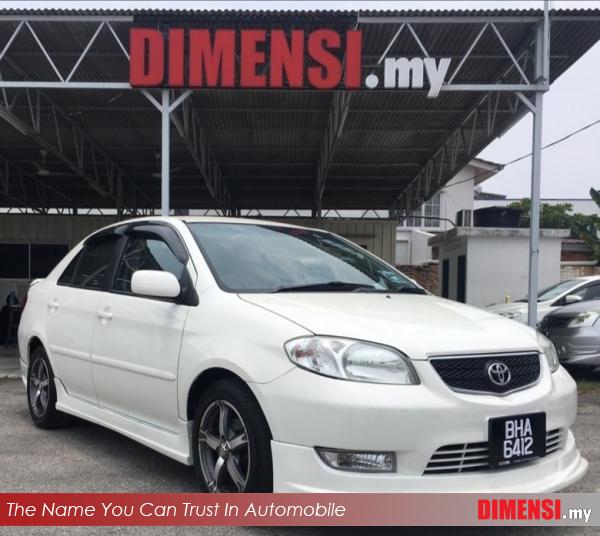 sell Toyota Vios 2003 1.5 CC for RM 14900.00 -- dimensi.my
