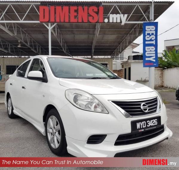 sell Nissan Almera 2013 1.5 CC for RM 31900.00 -- dimensi.my