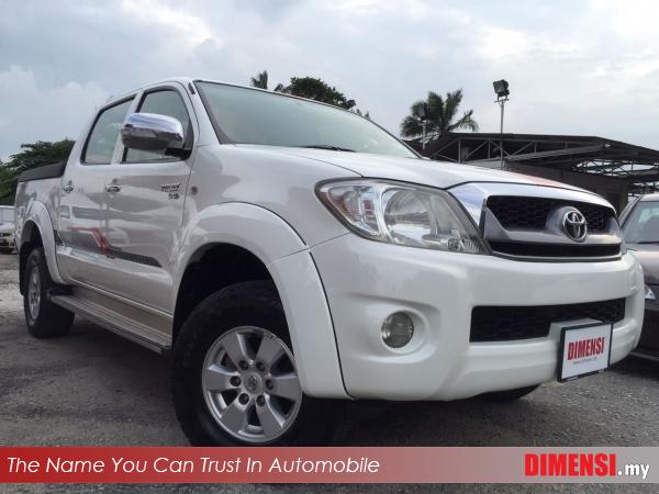 sell Toyota Hilux 2010 2.5 CC for RM 58800.00 -- dimensi.my