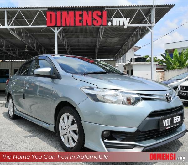 sell Toyota Vios 2013 1.5 CC for RM 43900.00 -- dimensi.my