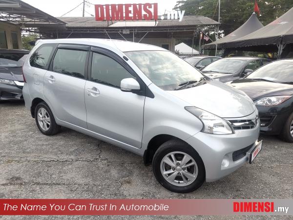 sell Toyota Avanza 2013 1.5 CC for RM 40880.00 -- dimensi.my