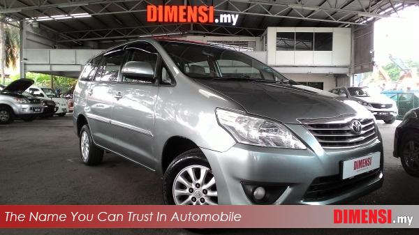 sell Toyota Innova 2012 2.0 CC for RM 56800.00 -- dimensi.my