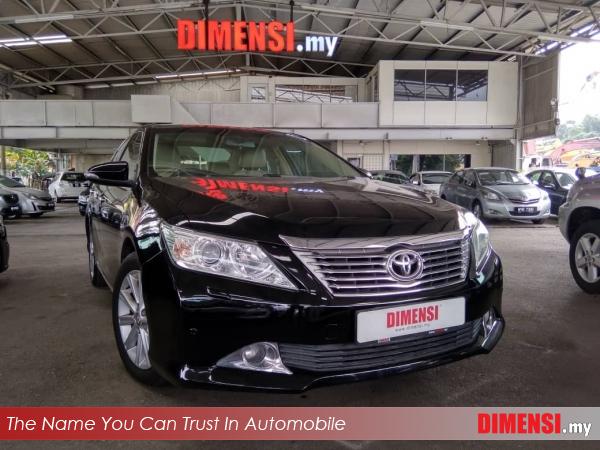 sell Toyota Camry 2012 2.5 CC for RM 79800.00 -- dimensi.my