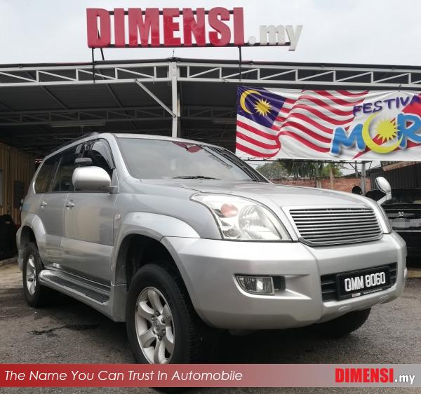 sell Toyota Prado 2005 3.4 CC for RM 33890.00 -- dimensi.my