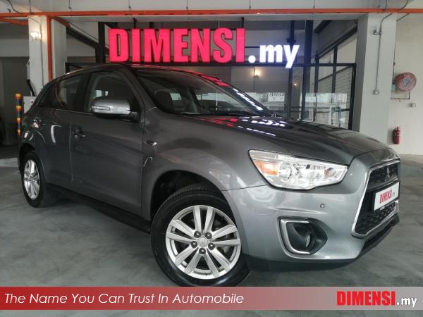 sell Mitsubishi ASX 2014 2.0 CC for RM 62900.00 -- dimensi.my