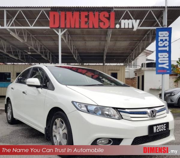 sell Honda Civic 2013 1.5 CC for RM 44900.00 -- dimensi.my