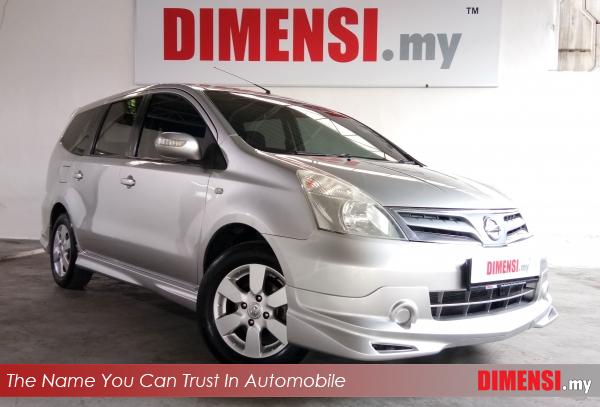 sell Nissan Grand Livina 2011 1.6 CC for RM 31890.00 -- dimensi.my