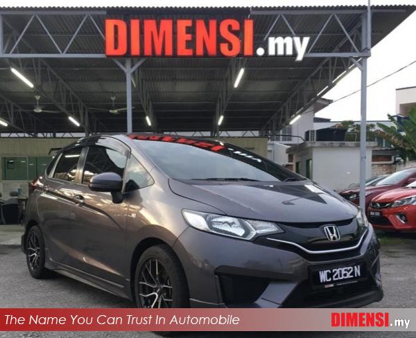 sell Honda Jazz 2016 1.5 CC for RM 52900.00 -- dimensi.my