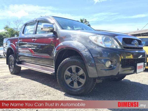 sell Toyota Hilux 2009 2.5 CC for RM 55800.00 -- dimensi.my